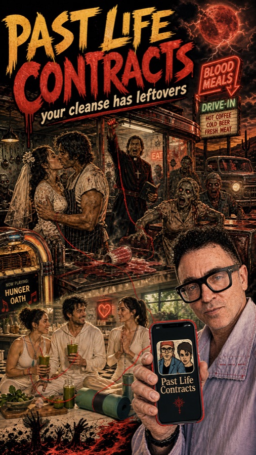 Your cleanse has leftovers — gore drive-in poster