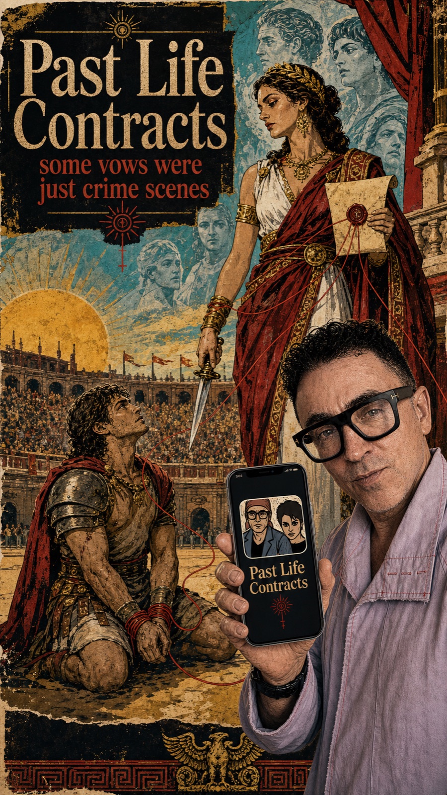 Some vows were just crime scenes — Roman coliseum poster