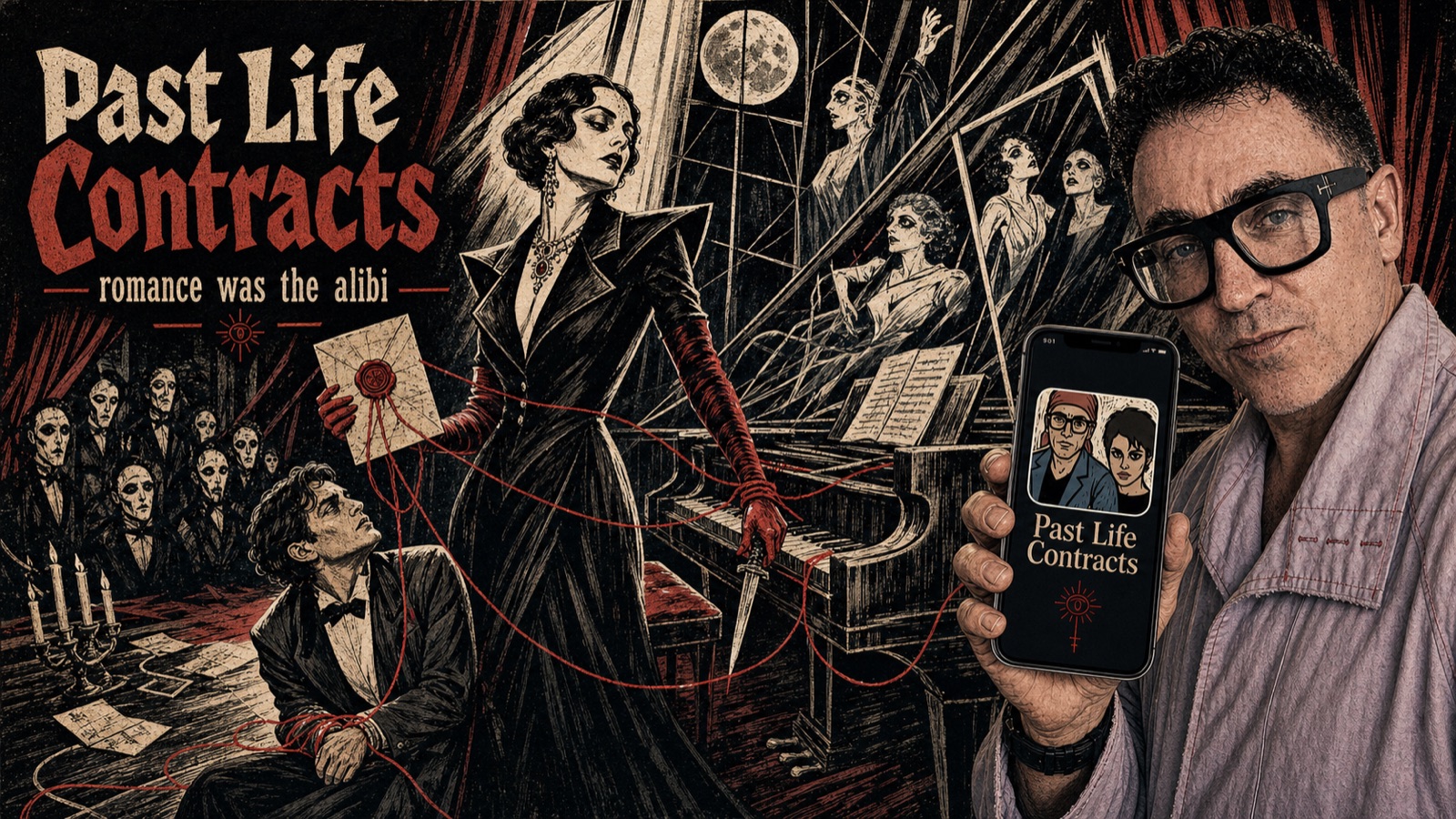 Romance was the alibi. — Jazz-Age Noir poster